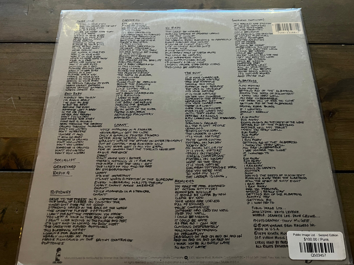 Public Image Ltd. - Second Edition