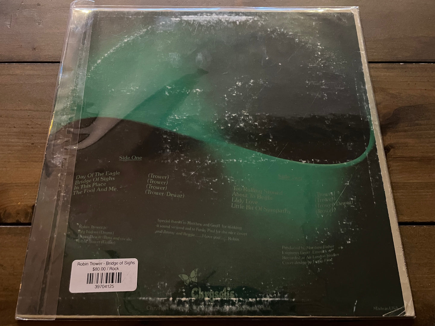 Robin Trower - Bridge of Sighs