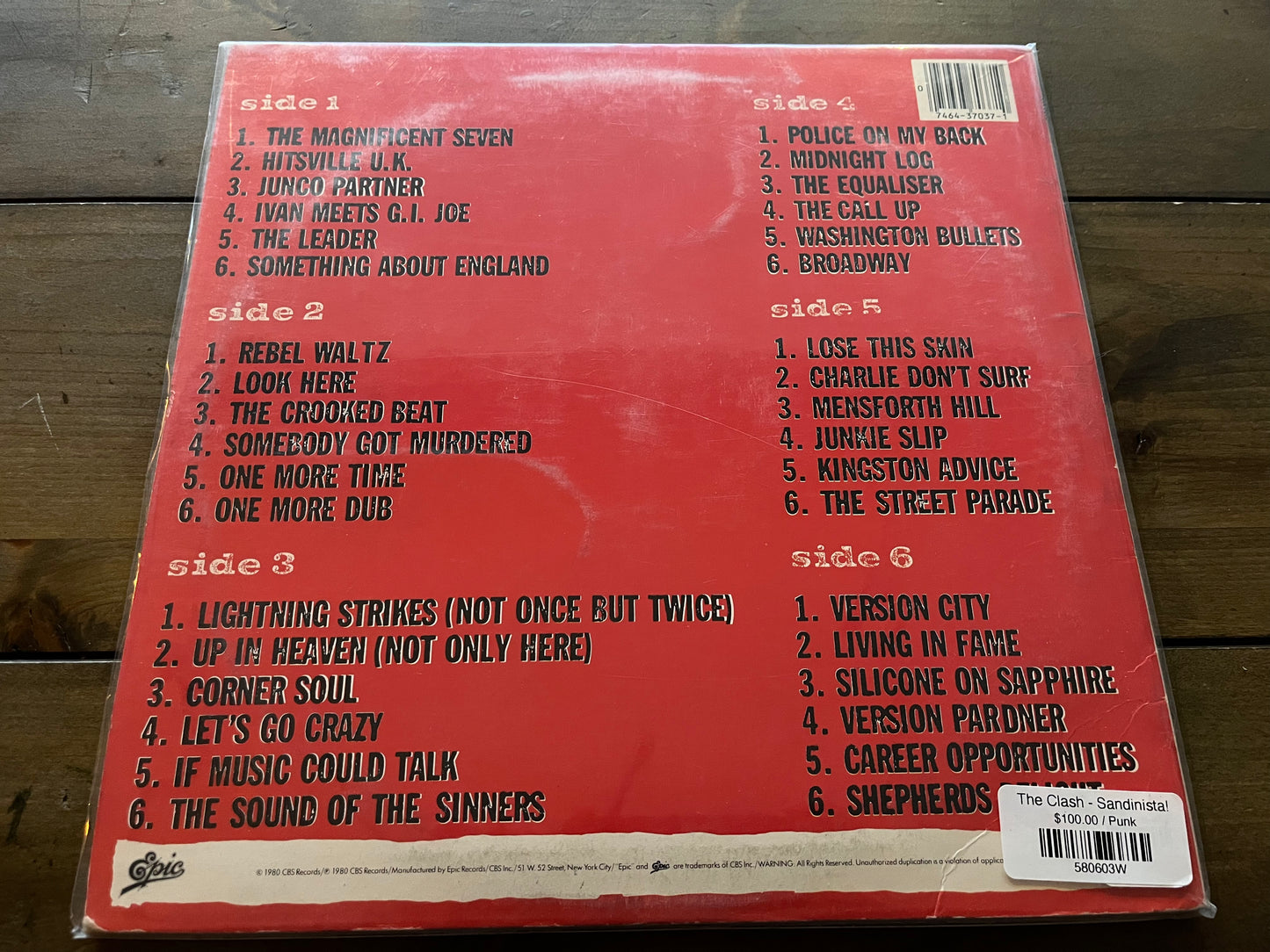 The Clash - Sandinista!