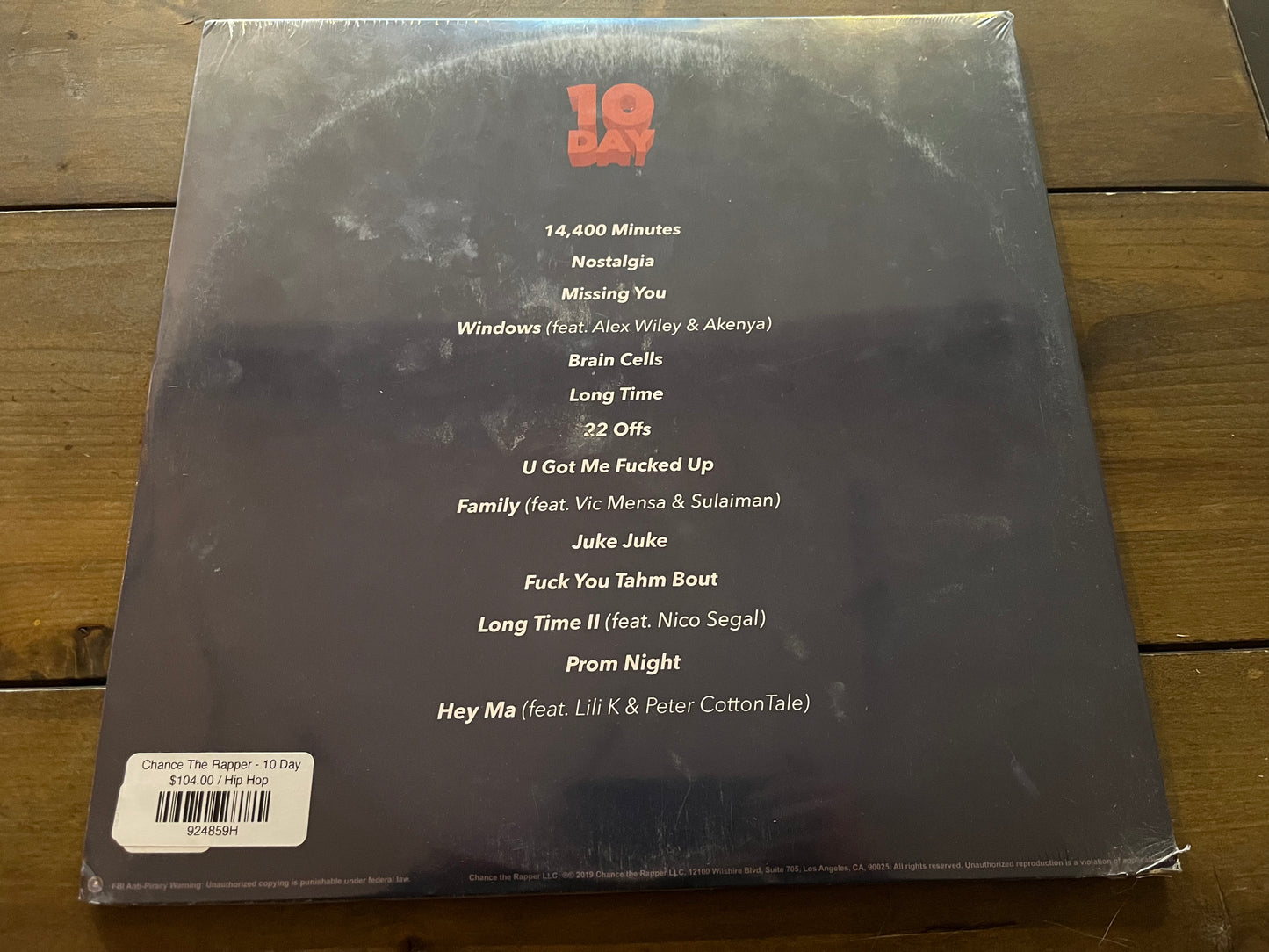 Chance The Rapper - 10 Day