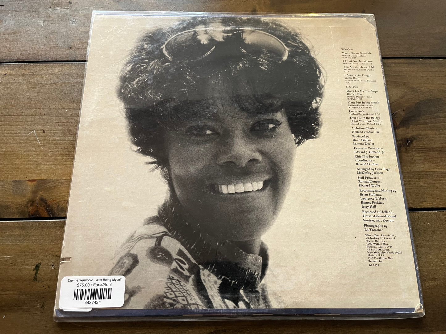 Dionne Warwicke - Just Being Myself
