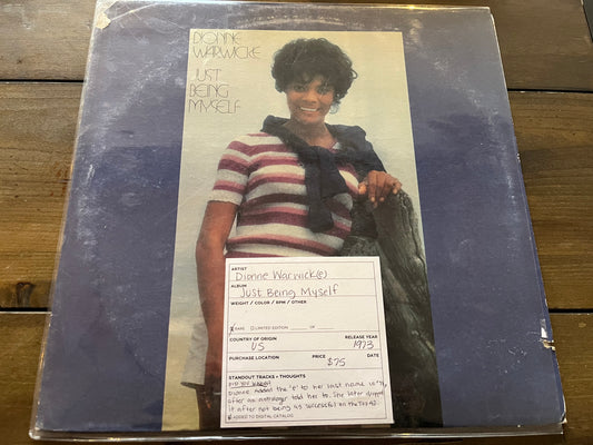 Dionne Warwicke - Just Being Myself