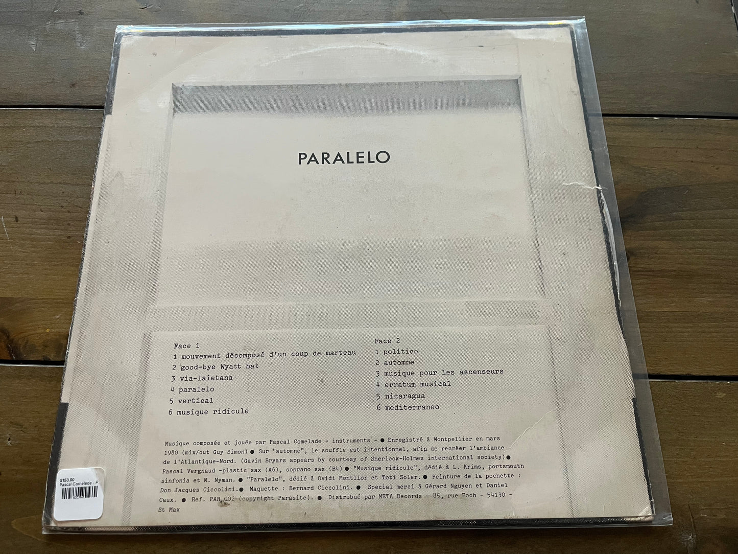 Pascal Comelade - Paralelo