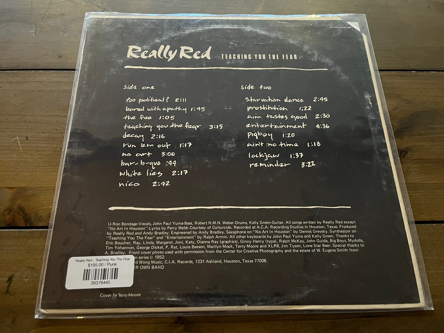 Really Red - Teaching You The Fear