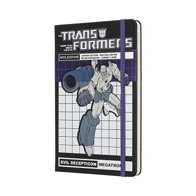 Moleskine Limited Edition Notebook Transformers Large Ruled Megatron-C-087