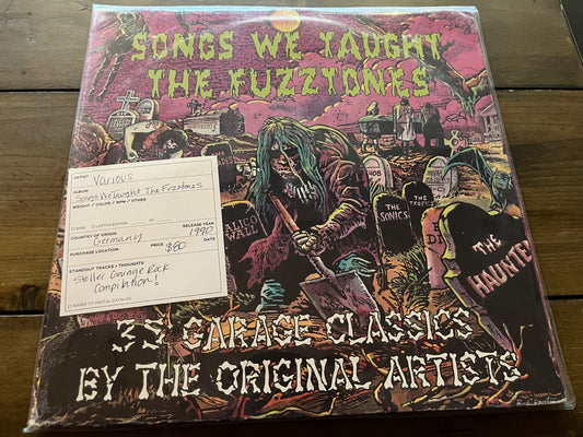 Various - Songs We Taught The Fuzztones